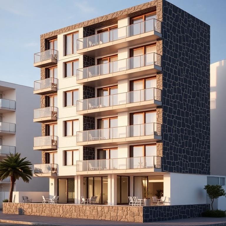 Immeuble typique de Agde