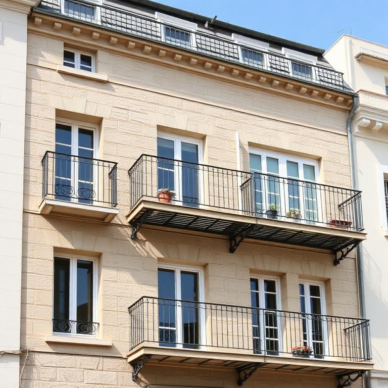 Immeuble typique de Béziers
