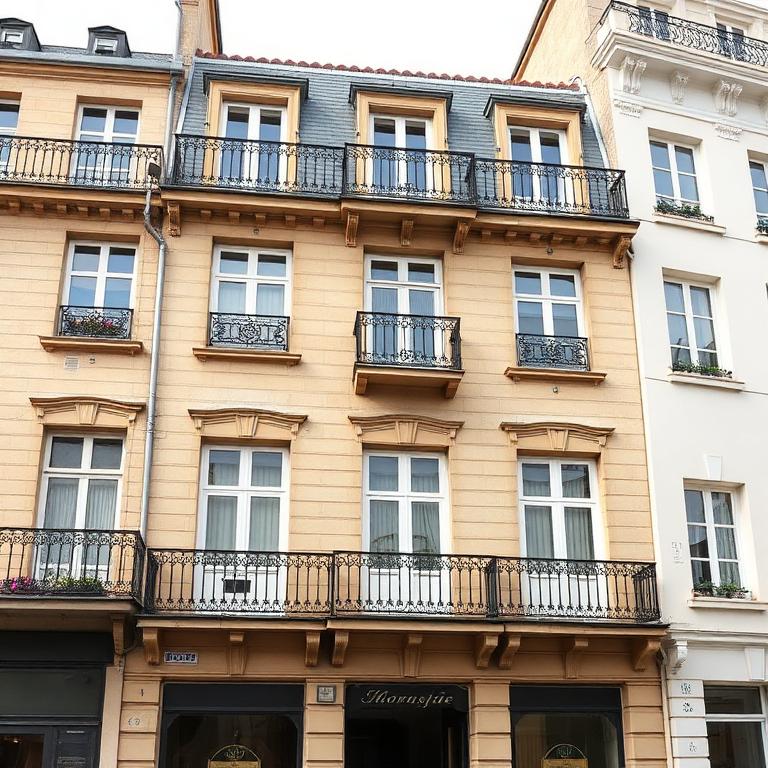 Immeuble typique de Bordeaux