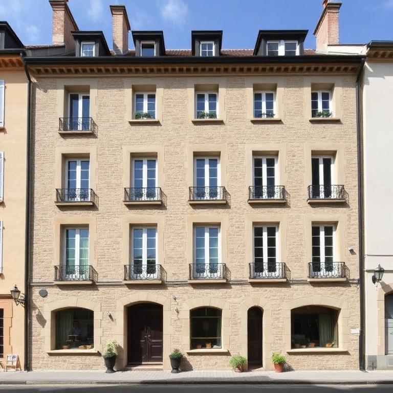 Immeuble typique de Cahors