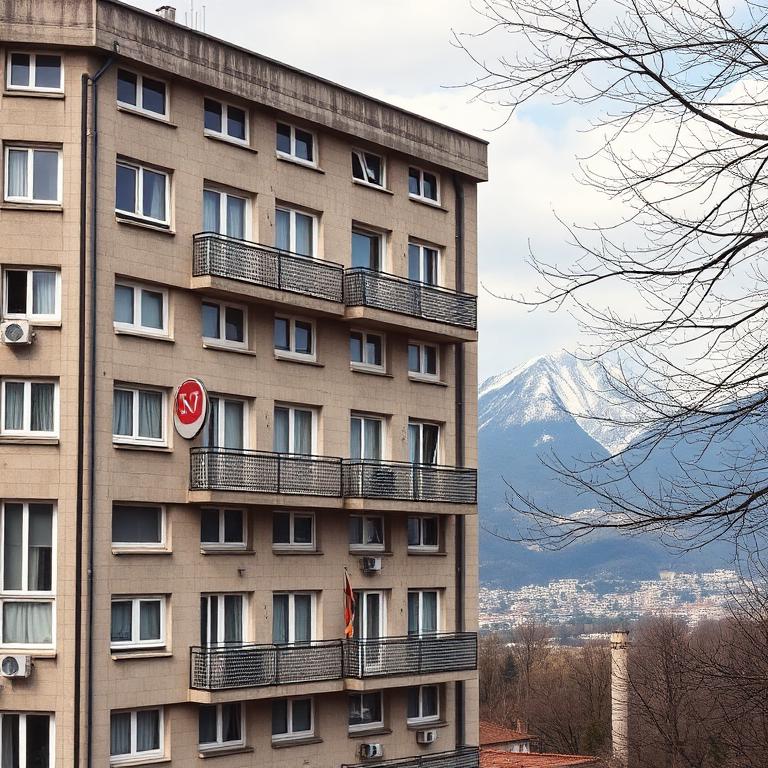Immeuble typique de Grenoble