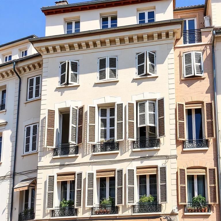 Immeuble typique de Lunel