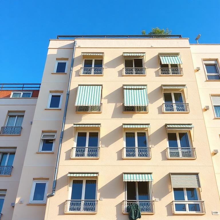 Immeuble typique de Marseille
