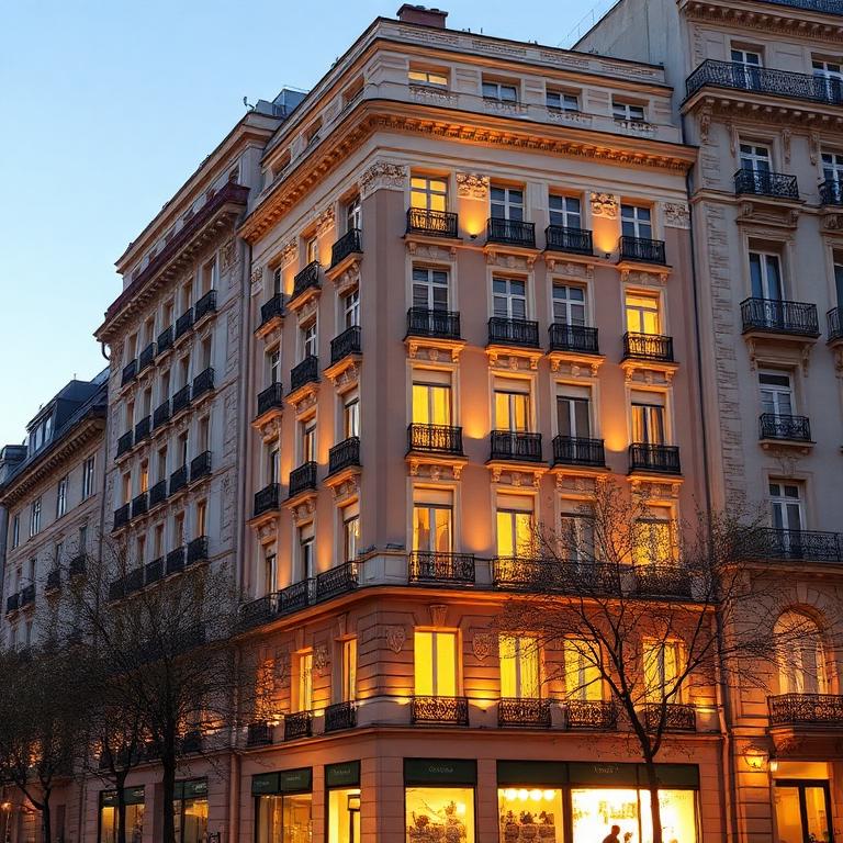 Immeuble typique de Montpellier