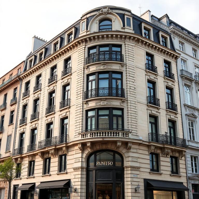 Immeuble typique de Reims