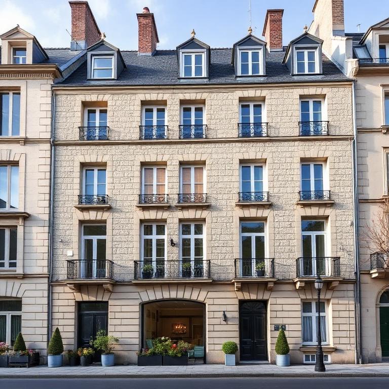 Immeuble typique de Rennes