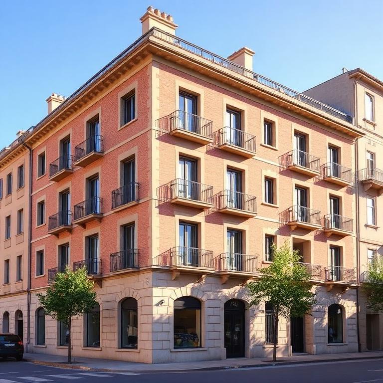 Immeuble typique de Rodez