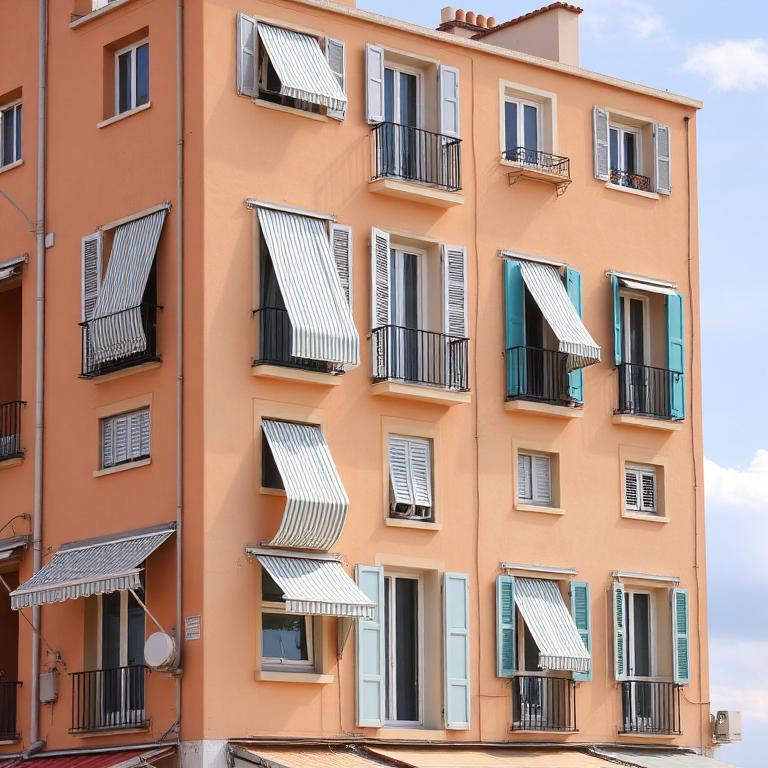 Immeuble typique de Sète