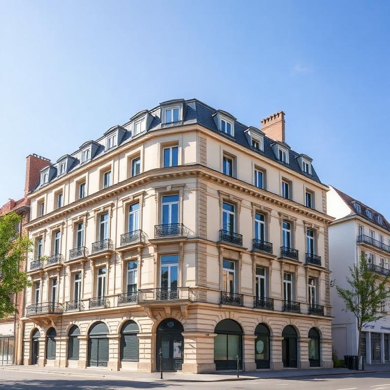 Immeuble typique de Strasbourg